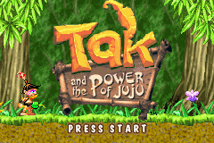 Tak and the Power of Juju Title Screen